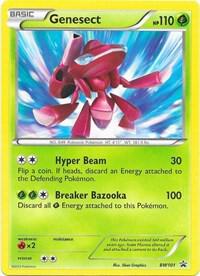 Genesect BW101 card