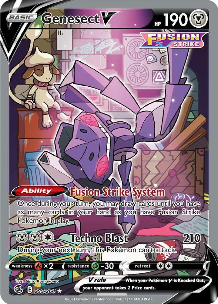 Genesect V Alternate Full Art 255/264