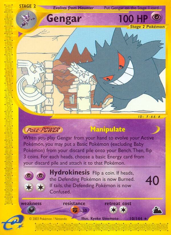 Gengar 10 010/144 card