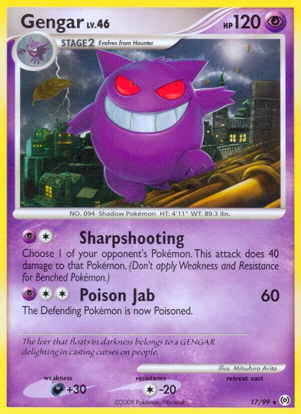 Gengar 17 17/99 card
