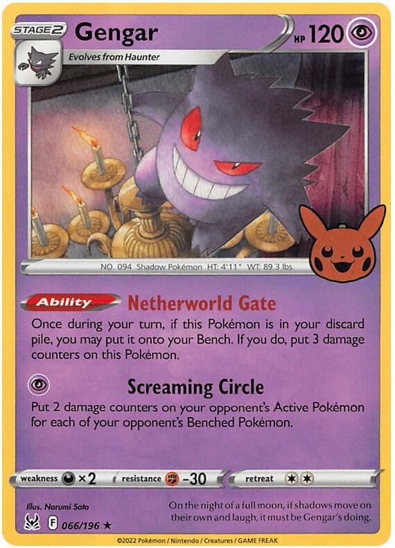 Gengar 2022 Copyright Date 066/196