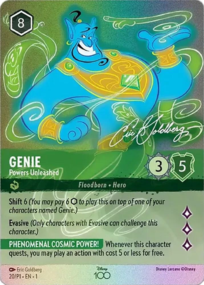 Genie Powers Unleashed Alternate Art 20