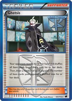 Ghetsis 101 116 BW Plasma Freeze