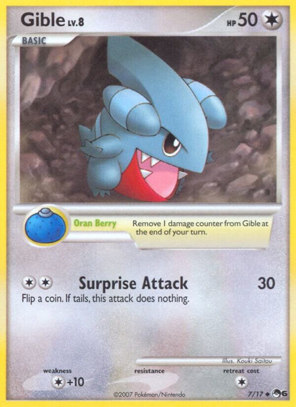 Gible 007/017 card
