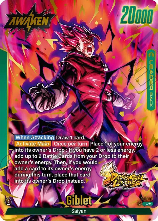 Giblet FS10 01 Bonus Pack Alternate Art card