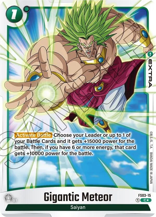 Gigantic Meteor Bonus Pack Alternate Art FS03-15