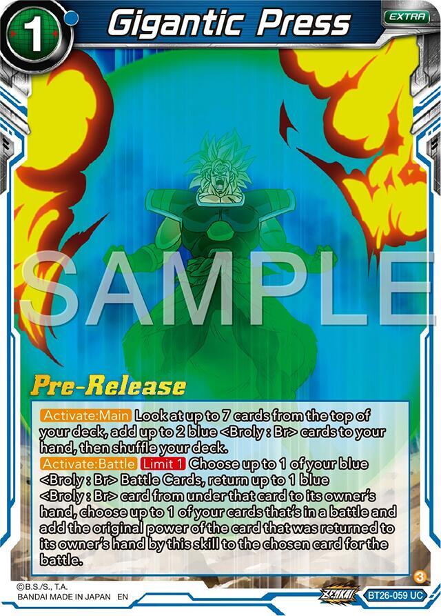 Gigantic Press BT26-059