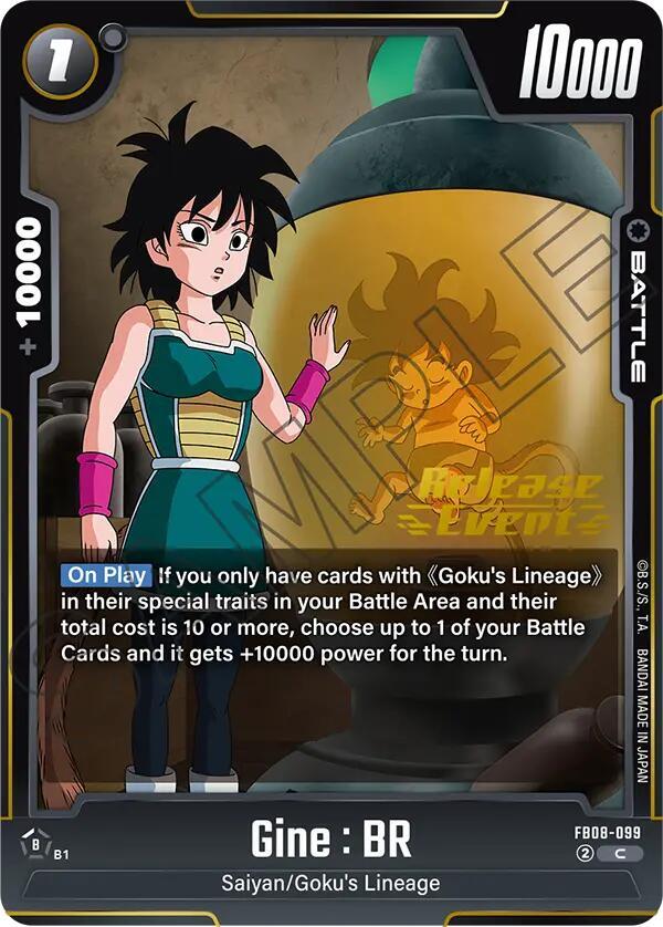 Gine BR FB08-099 carta