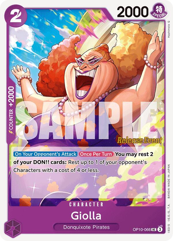 Giolla OP10-066 carta