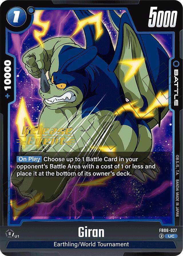 Giran FB06-027 card
