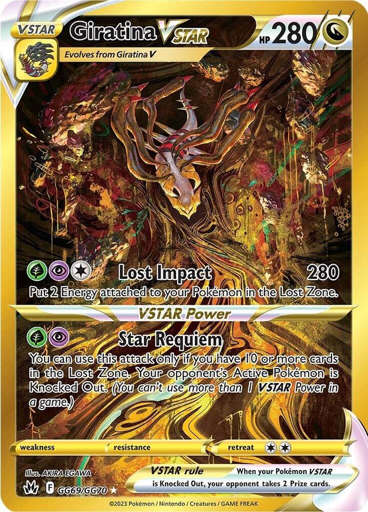 Giratina VSTAR Secret GG69/GG70
