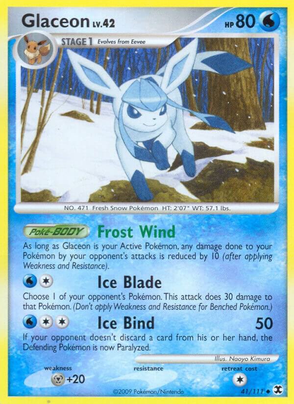 Glaceon 41/111 card