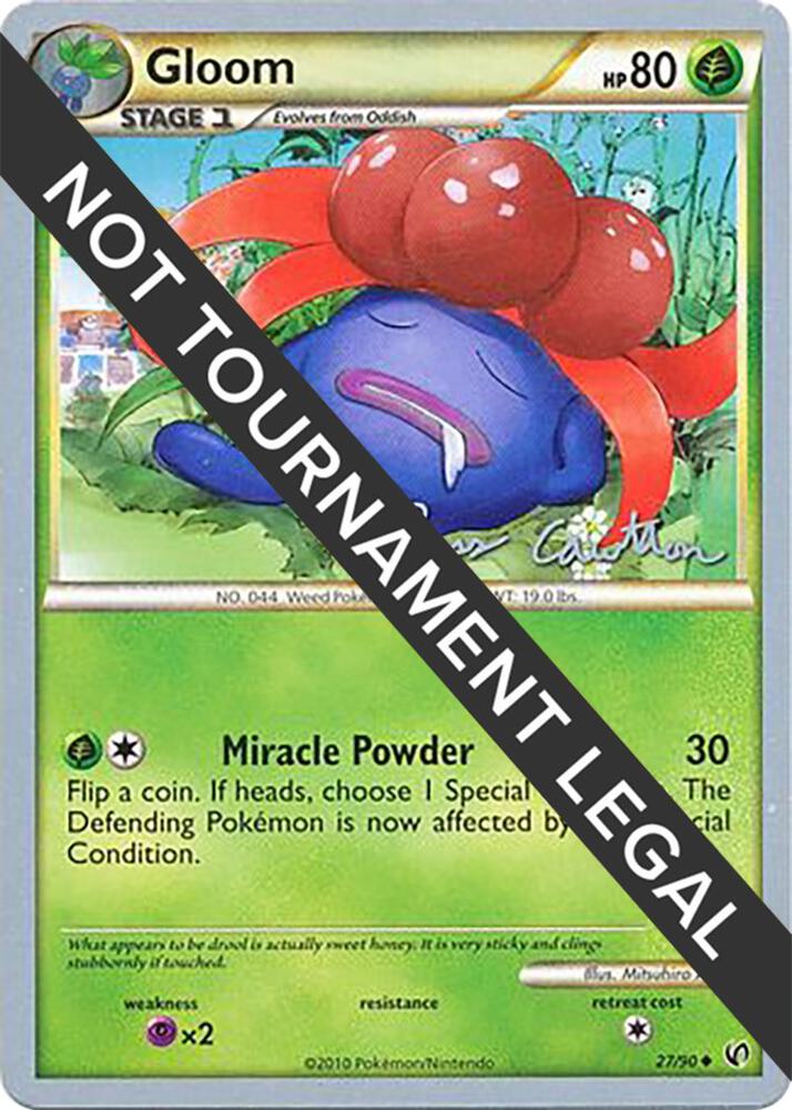 Gloom 2011 Ross Cawthon 27/90 card