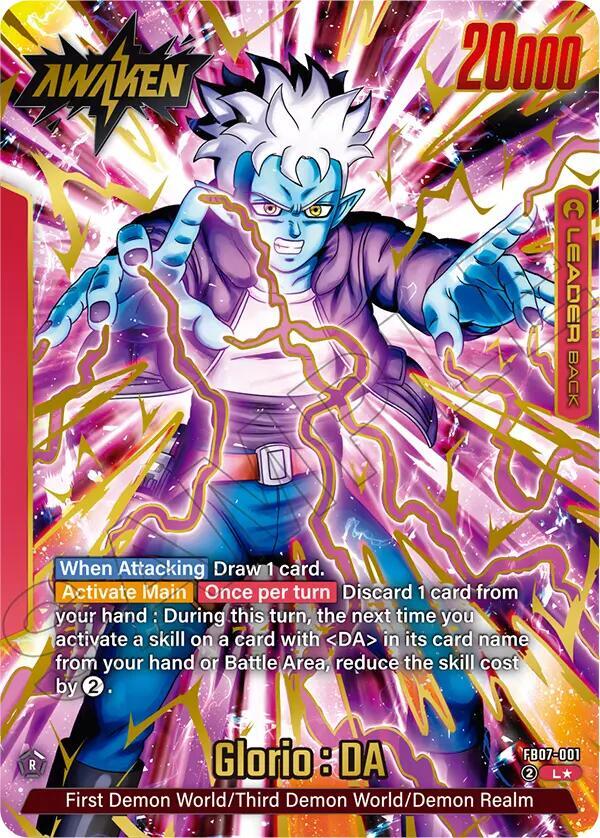 Glorio DA Alternate Art FB07-001 carta