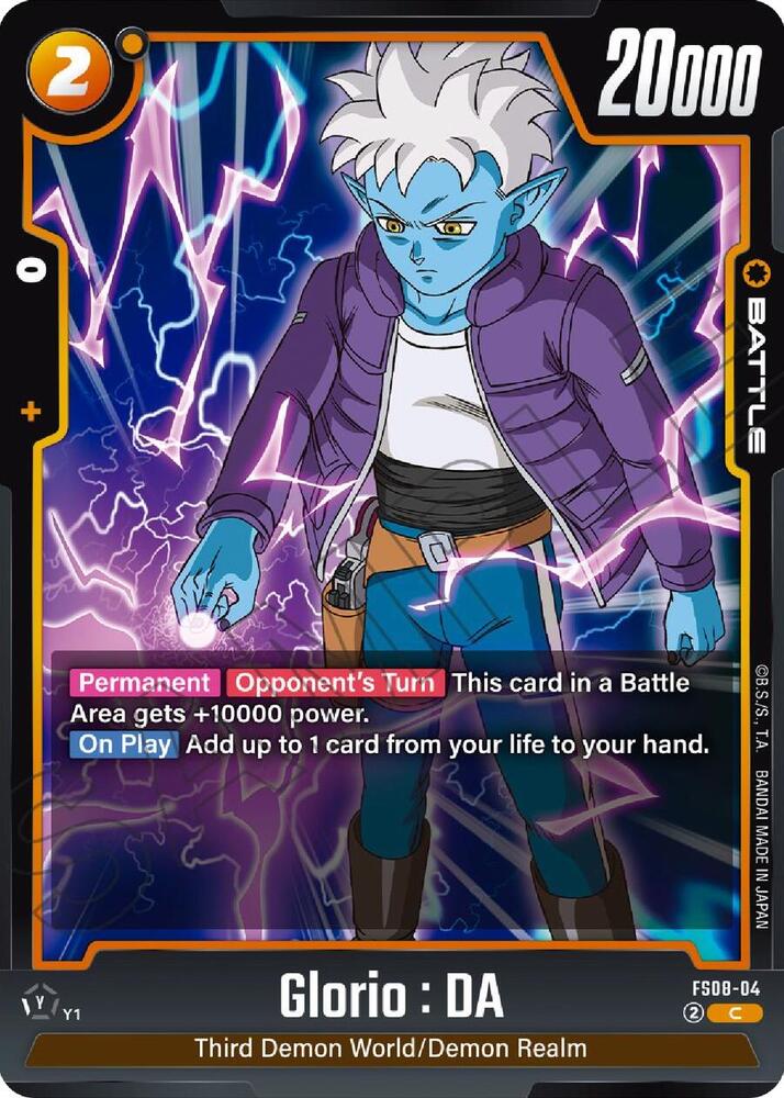 Glorio DA FS08-04 card