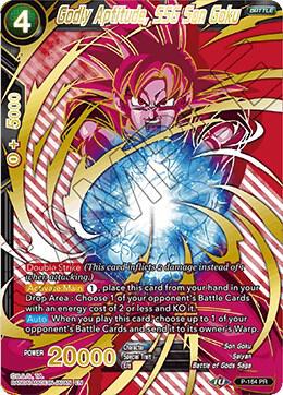 Godly Aptitude SSG Son Goku P-164 card