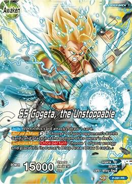 Gogeta SS Gogeta the Unstoppable Broly Pack Vol 1 P-091