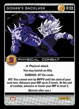 Gohans Backlash R133 card