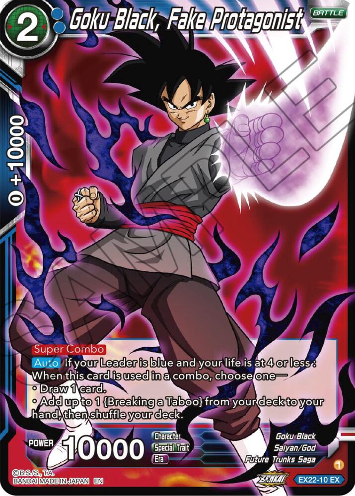 Goku Black Fake Protagonist EX22-10