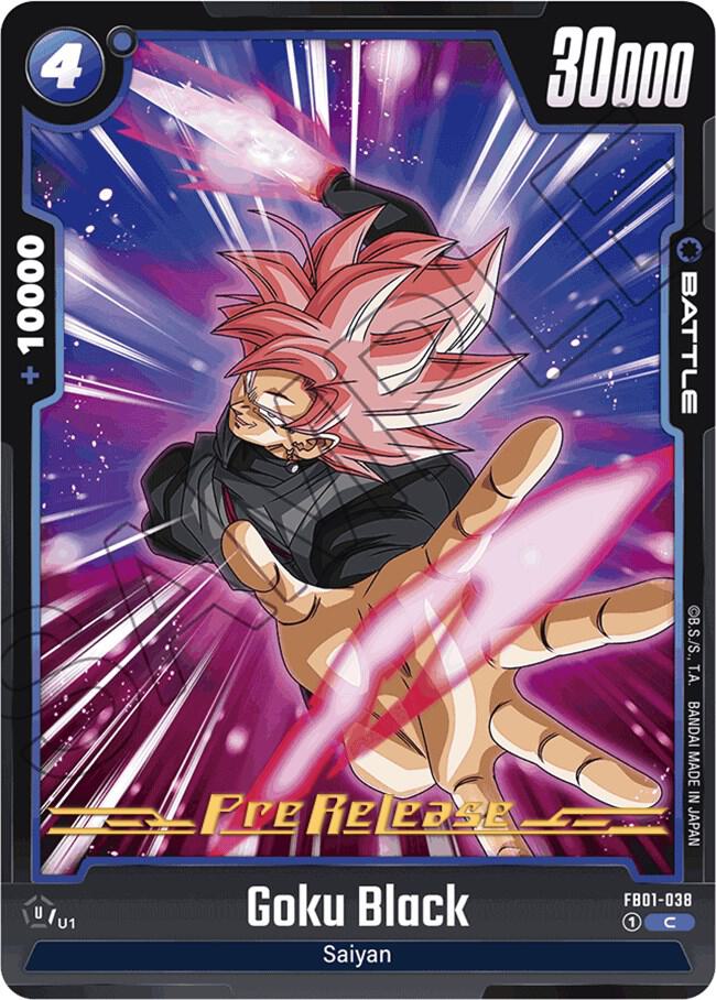 Goku Black FB01 038 carta