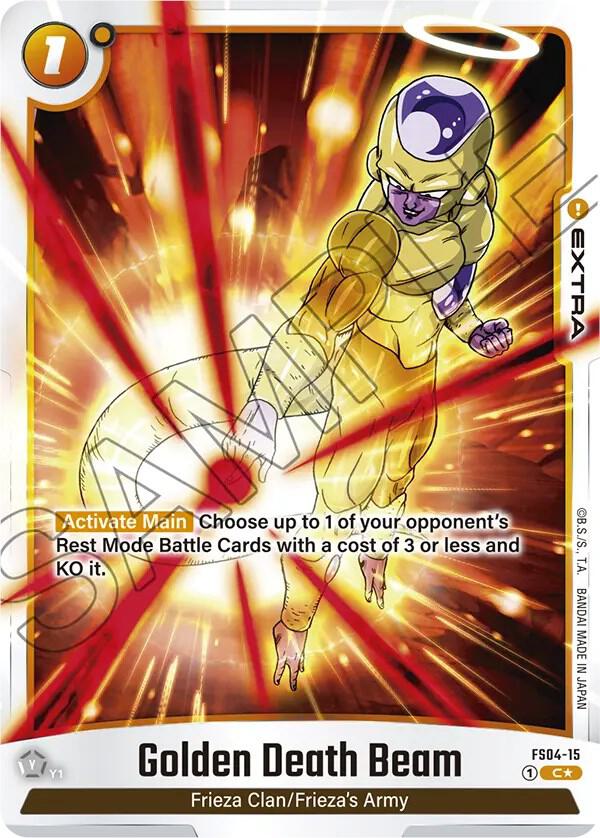 Golden Death Beam Bonus Pack Alternate Art FS04-15