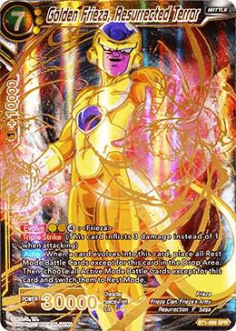Golden Frieza Resurrected Terror BT1-086