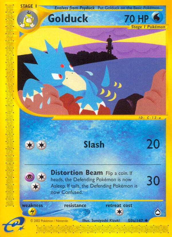 Golduck 50a 050a/147 card
