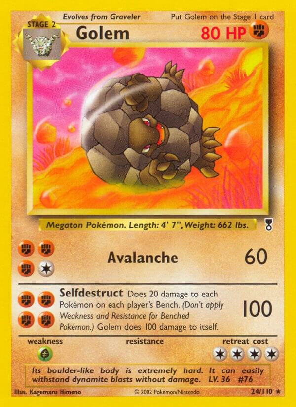 Golem 024/110 card