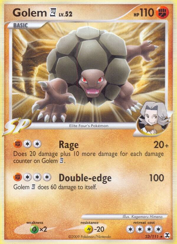 Golem E4 23/111 card