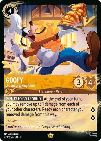 Goofy Groundbreaking Chef 223 204 card