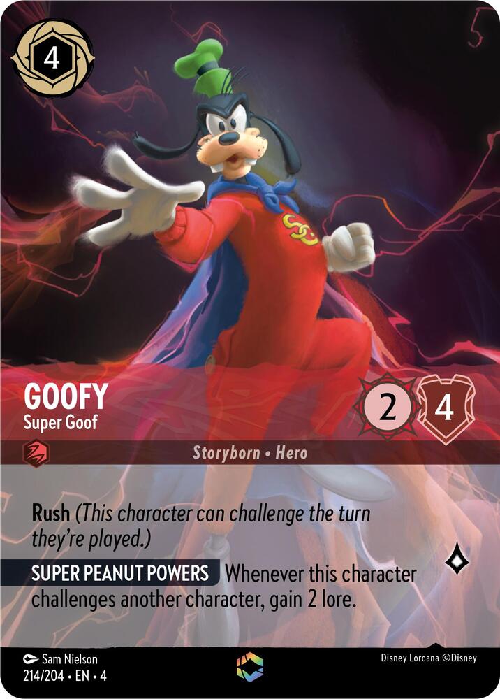 Goofy Super Goof Enchanted 214/204