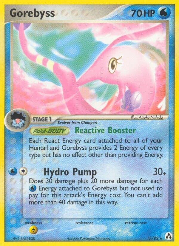 Gorebyss 17/92 card