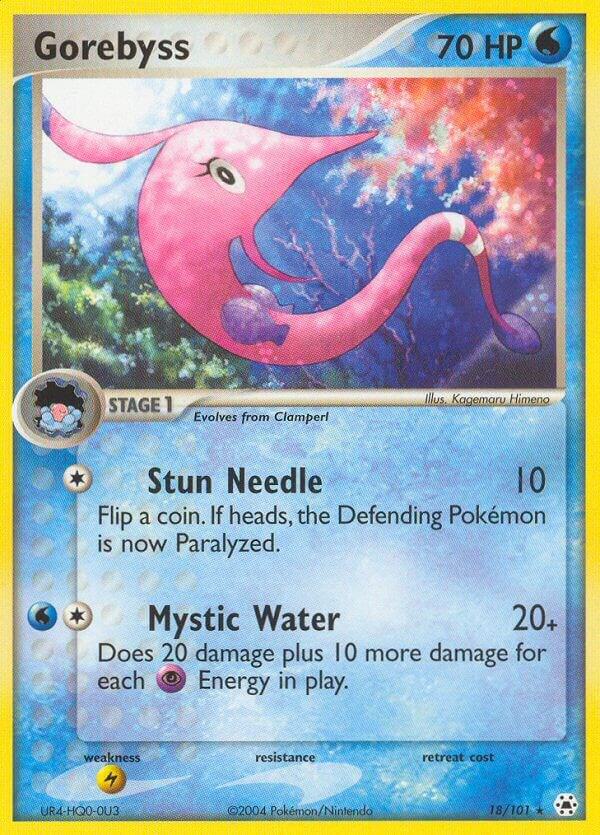 Gorebyss 18/101 card