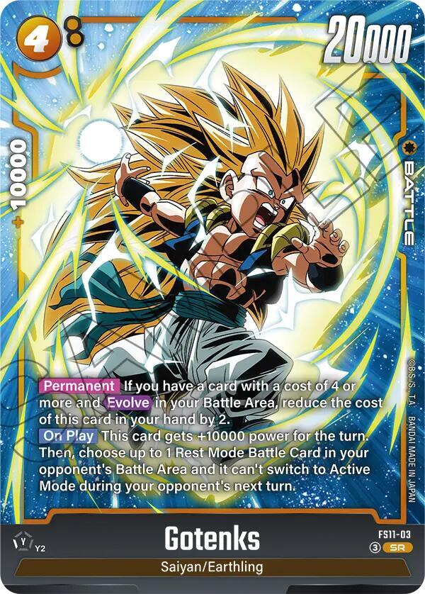 Gotenks FS11 03 carta