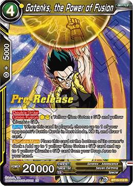 Gotenks the Power of Fusion BT10-112