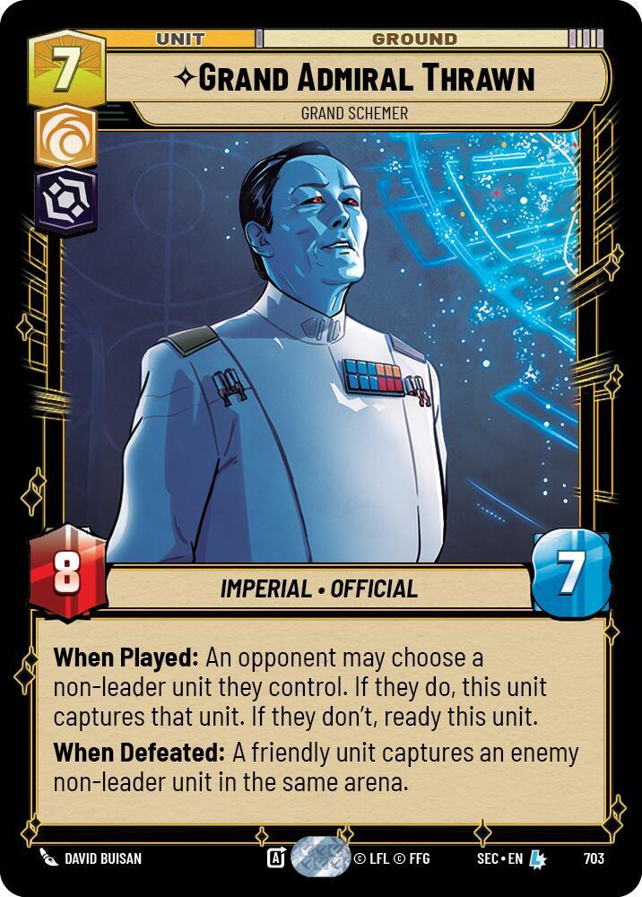 Grand Admiral Thrawn Grand Schemer 193/264 card
