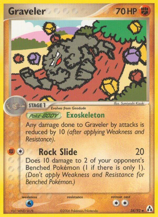 Graveler 34/92 card