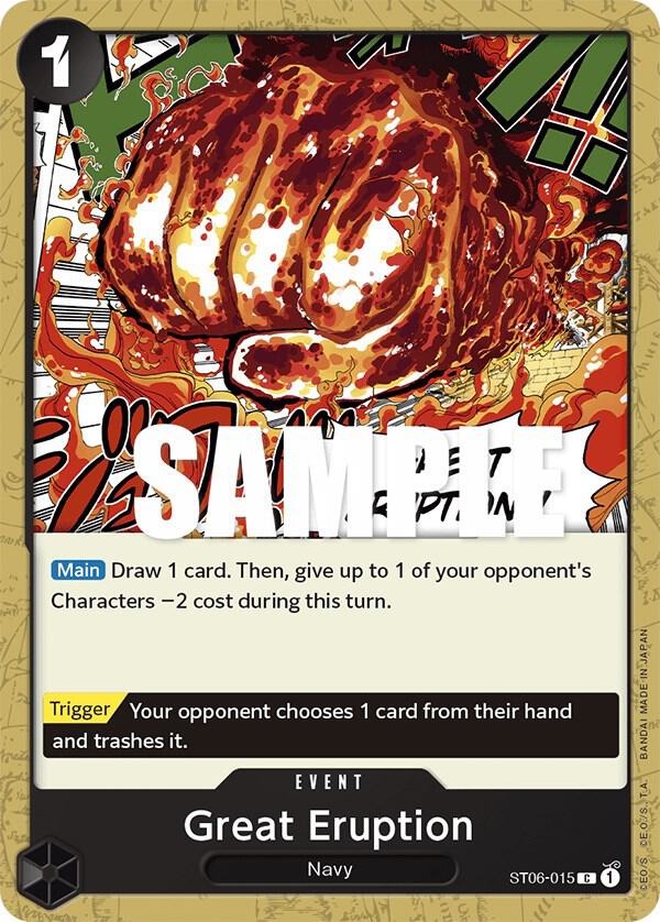 Great Eruption ST06-015 card