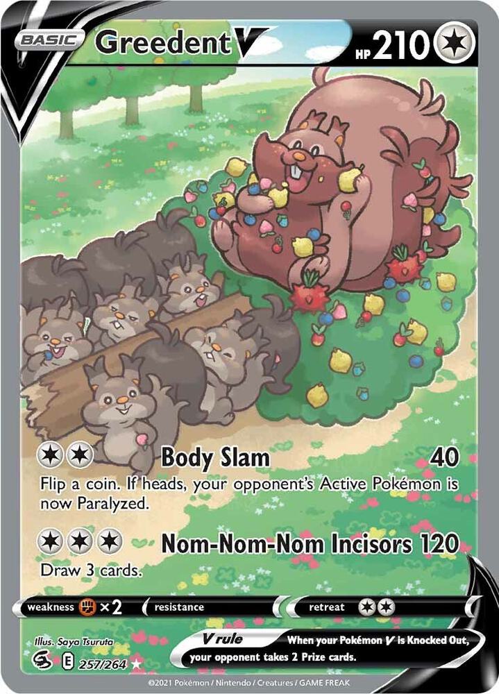 Greedent V Alternate Full Art 257/264