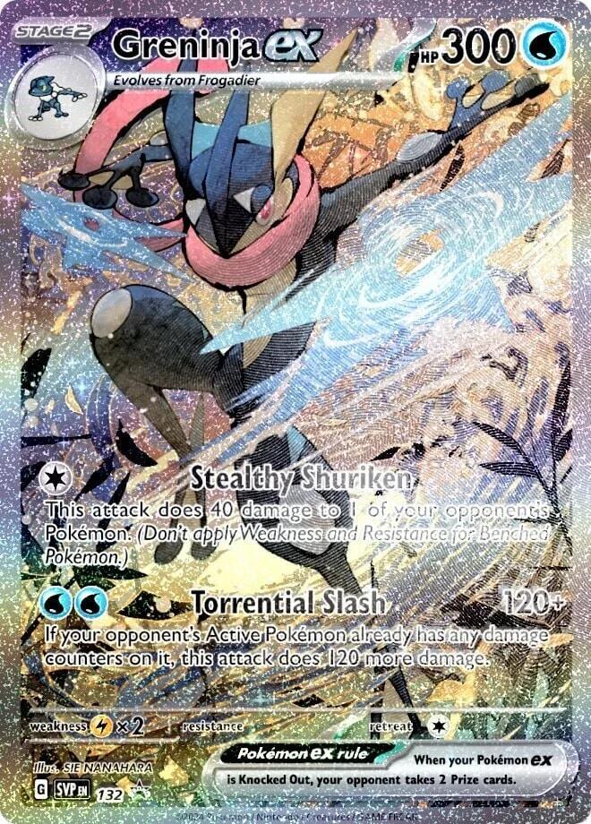 Greninja ex 132 card