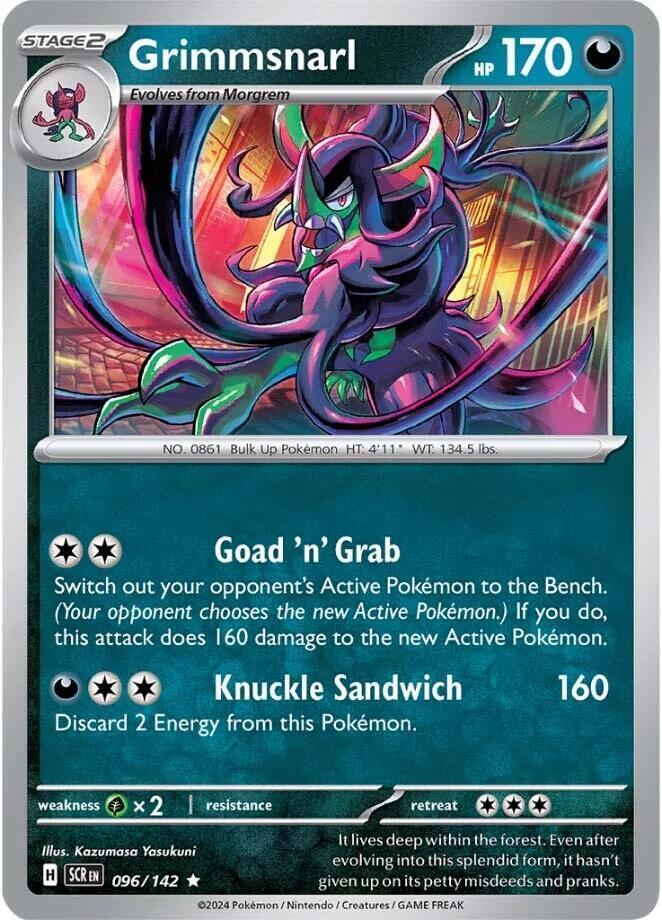 Grimmsnarl 096/142 card