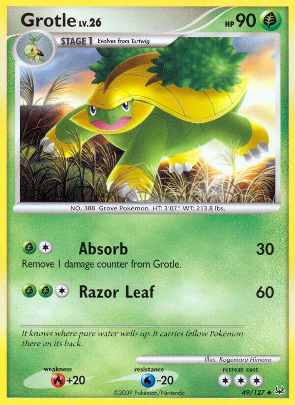 Grotle 49/127 card