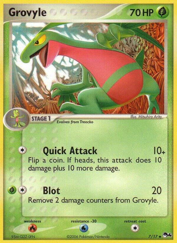 Grovyle 007/017 card