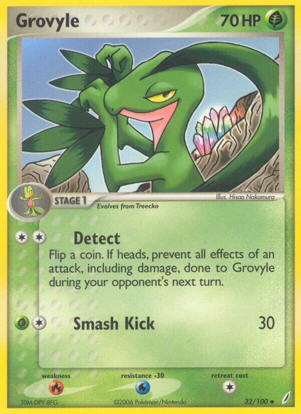 Grovyle 32/100 carta