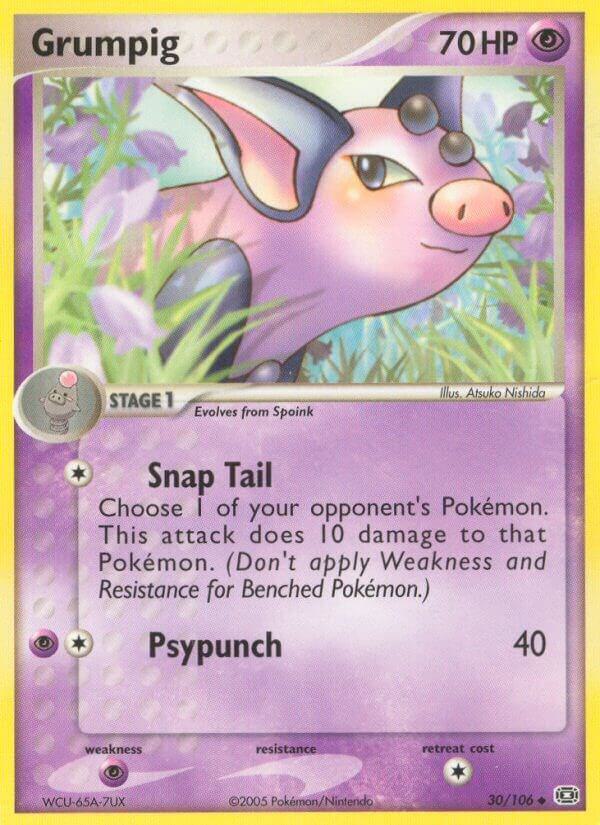 Grumpig 030 106 card