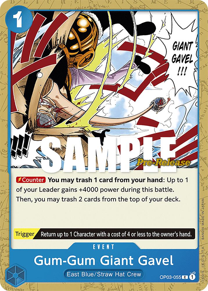 Gum Giant Gavel OP03-055