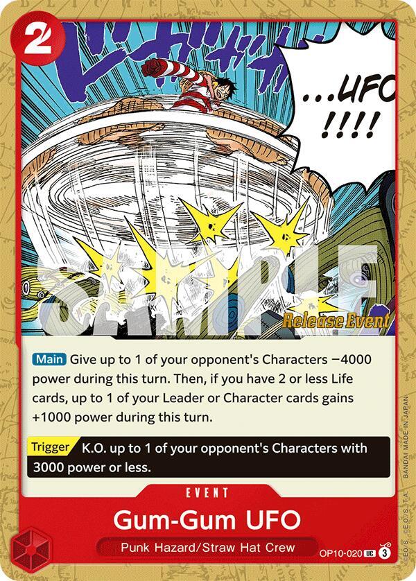Gum UFO OP10-020 carta