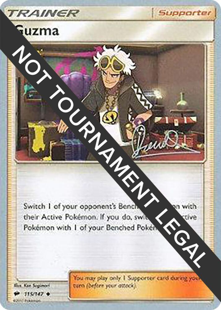 Guzma 2017 Diego Cassiraga 115/147 card