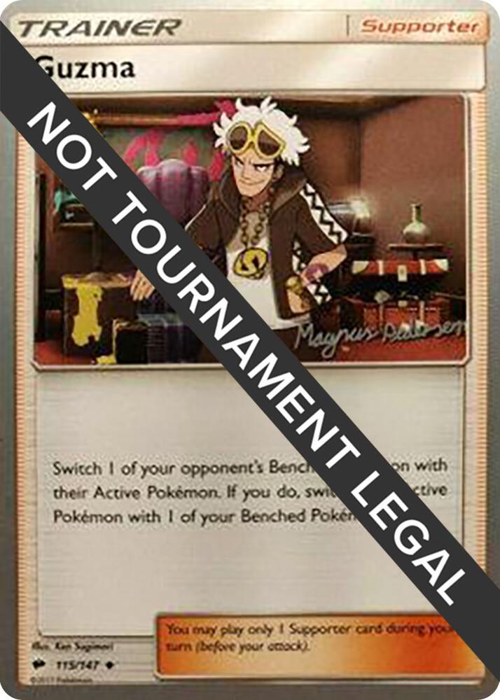 Guzma 2018 Magnus Pedersen 115/147 card