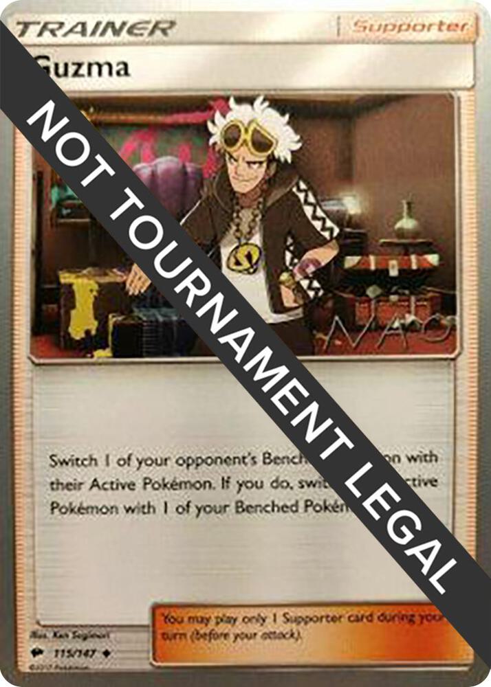 Guzma 2018 Naohito Inoue 115/147 carta
